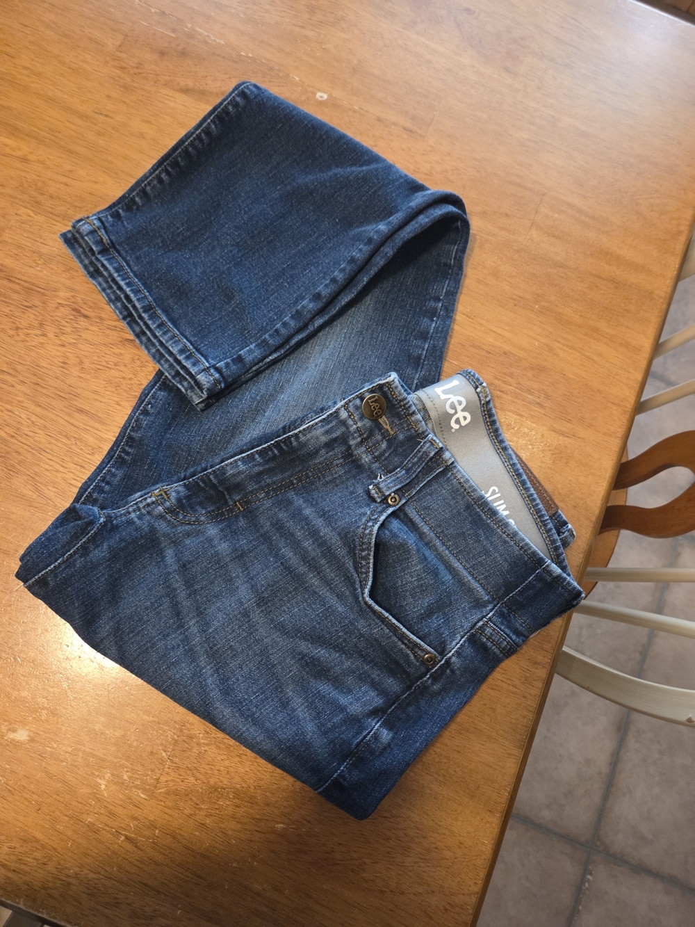 Lee Slim Fit Jeans in Indigo Blue